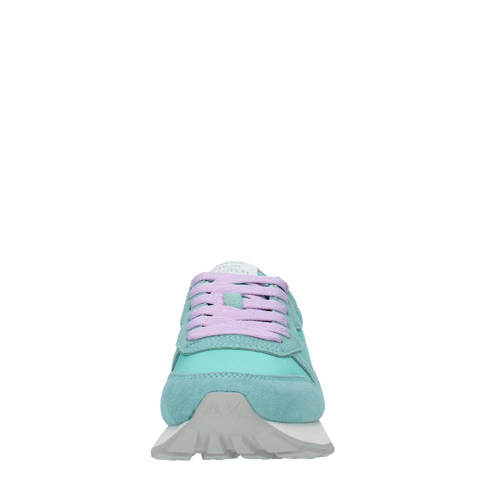 SUN68 Sneakers in camoscio e tessuto In Vendita
