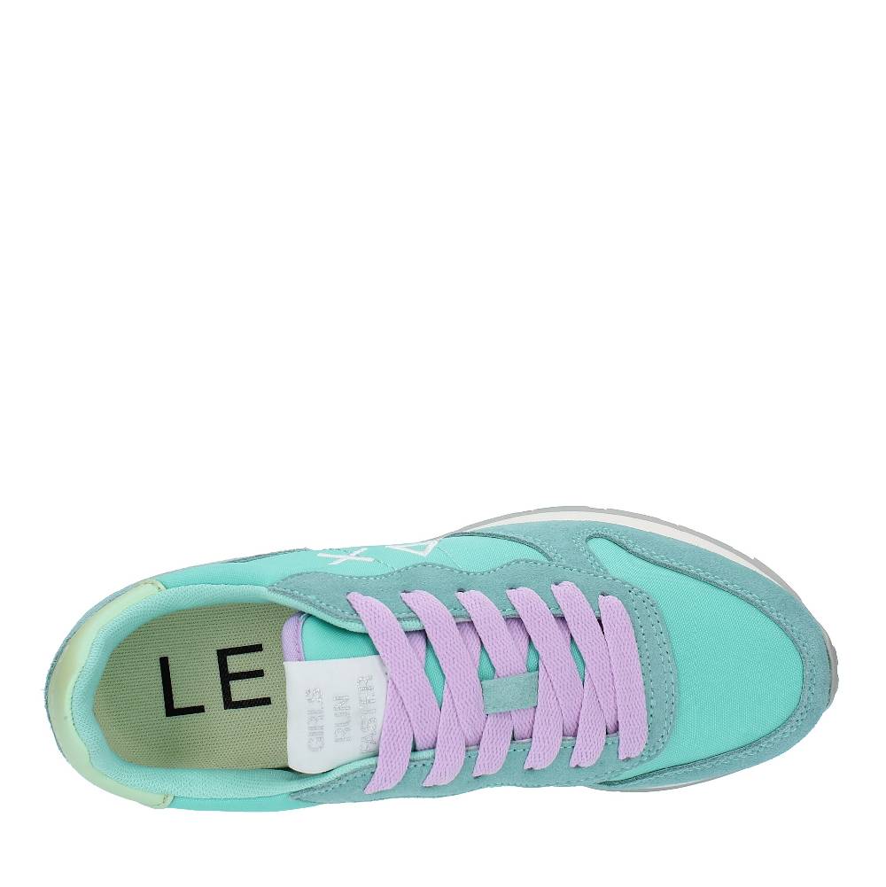 SUN68 Sneakers in camoscio e tessuto In Vendita