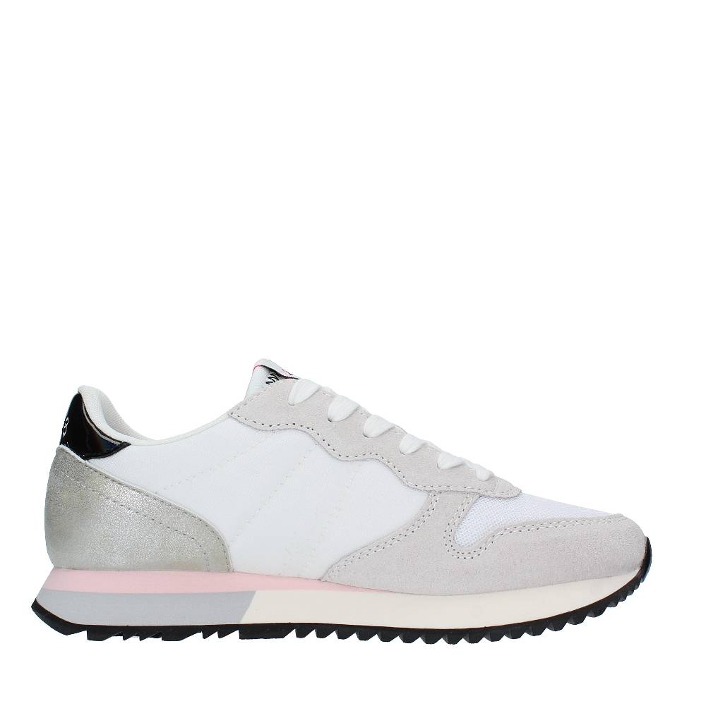 SUN68 Sneakers in camoscio e tessuto Saldi
