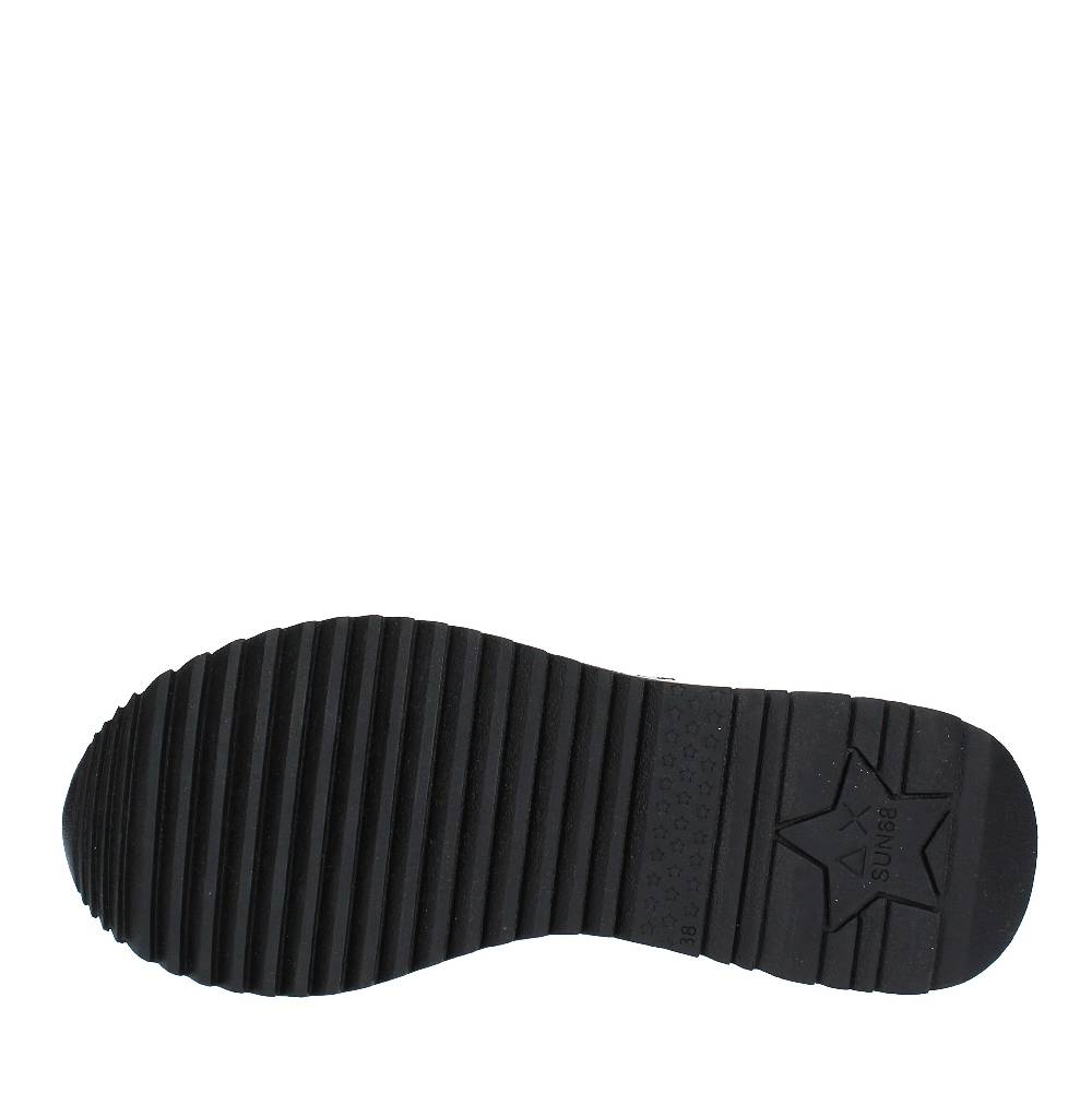 SUN68 Sneakers in camoscio e tessuto Saldi