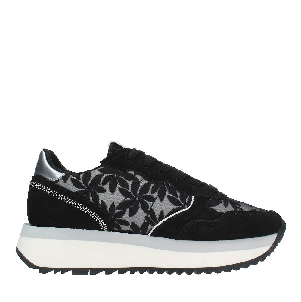 SUN68 Sneakers in camoscio e tessuto Offerte