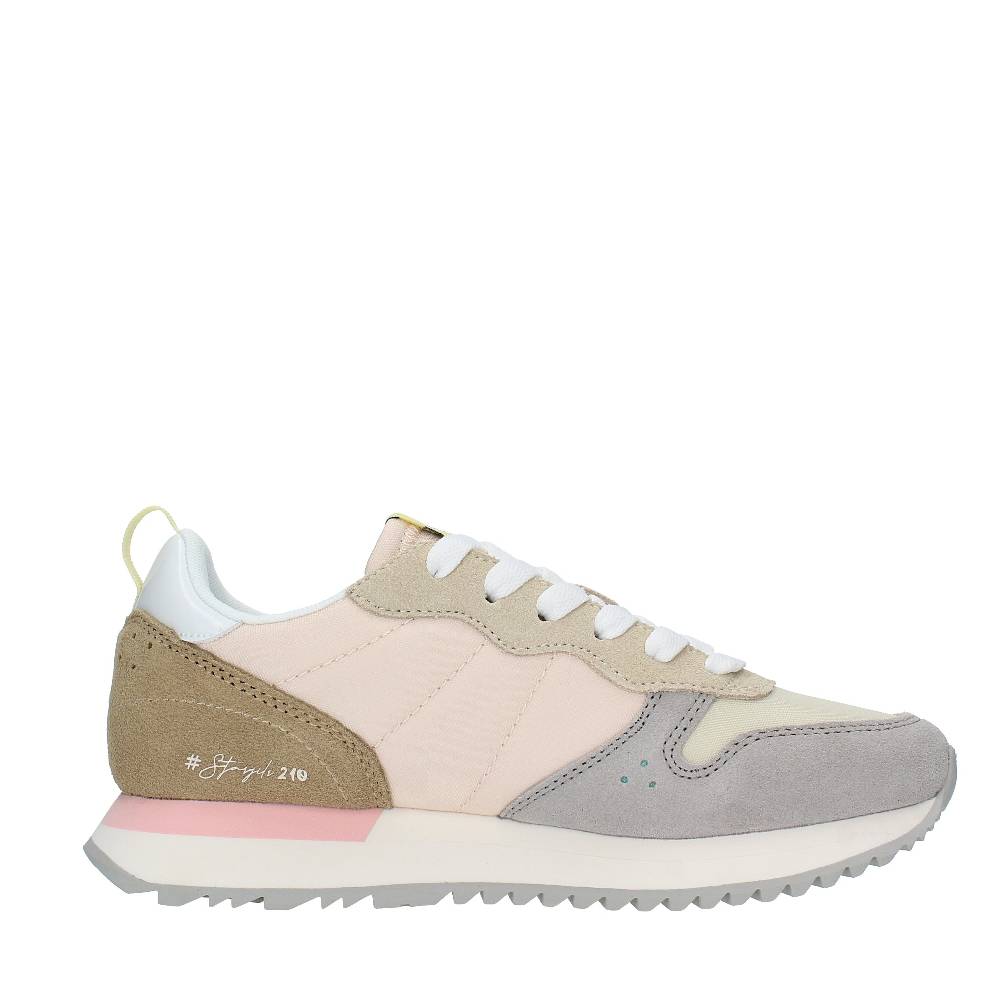 SUN68 Sneakers in pelle camoscio e tessuto I Più Venduti
