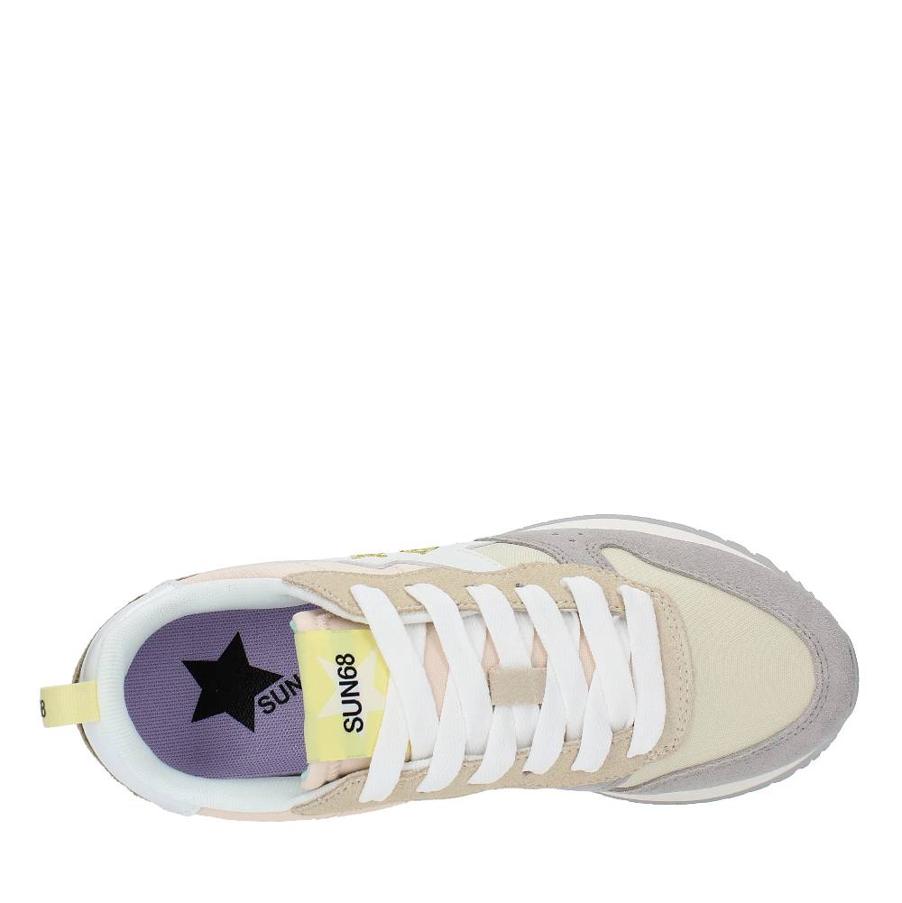 SUN68 Sneakers in pelle camoscio e tessuto I Più Venduti