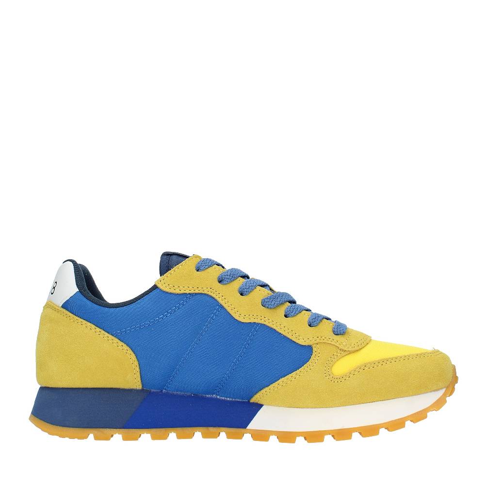 SUN68 Sneakers in pelle camoscio e tessuto Negozio