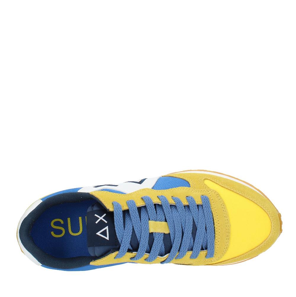 SUN68 Sneakers in pelle camoscio e tessuto Negozio