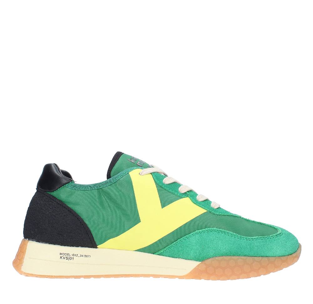 KEH NOO Sneakers in camoscio tessuto e gomma In Saldo