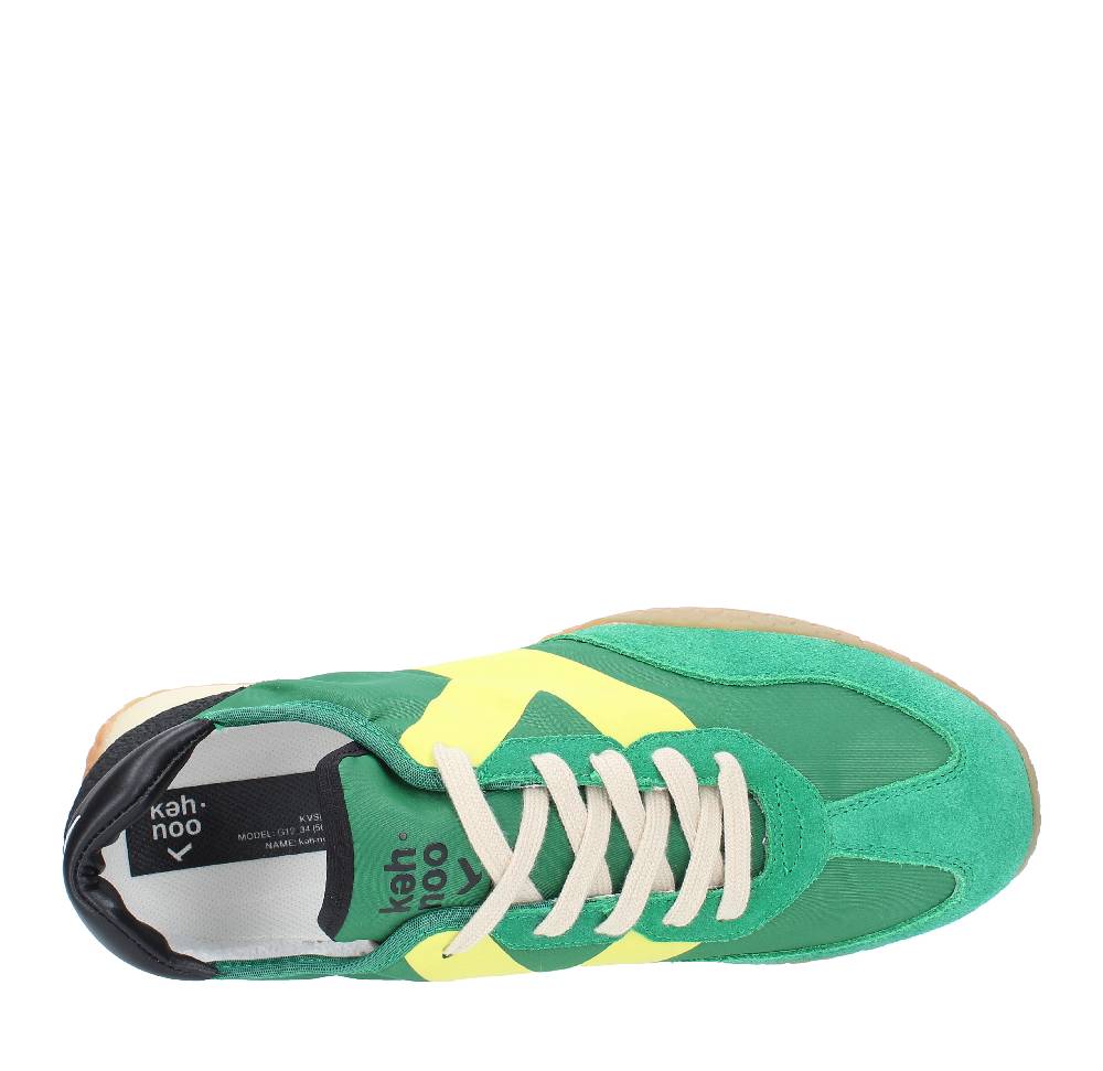 KEH NOO Sneakers in camoscio tessuto e gomma In Saldo