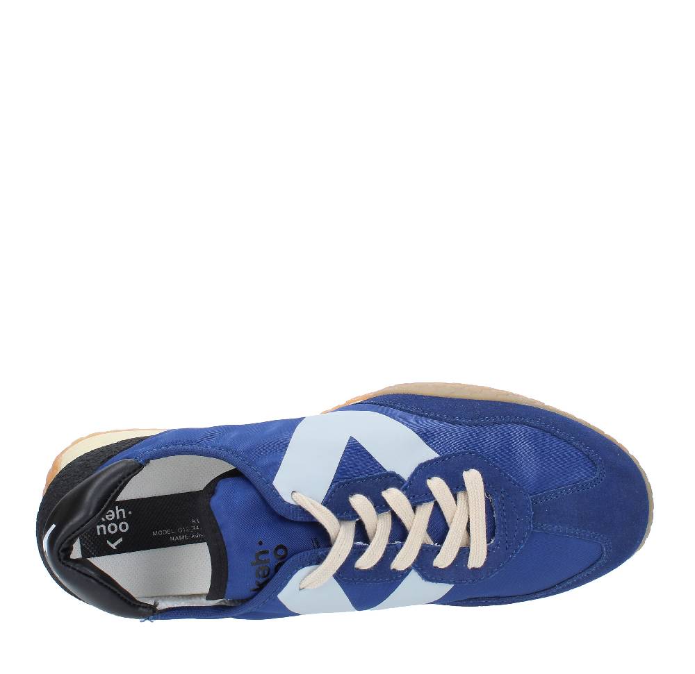 KEH NOO Sneakers in camoscio tessuto e gomma Nuova