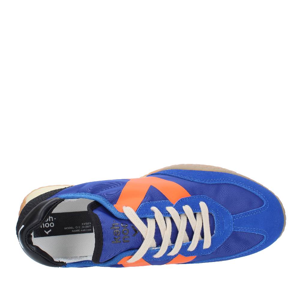 KEH NOO Sneakers in camoscio tessuto e gomma Moda