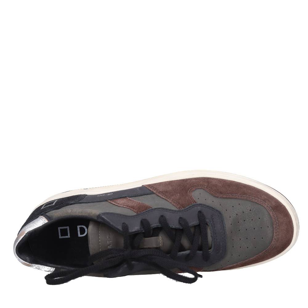 D.A.T.E. Sneakers in pelle e camoscio In Linea