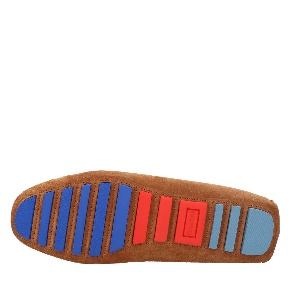 FLUCHOS Mocassini in camoscio Spedizione Gratuita