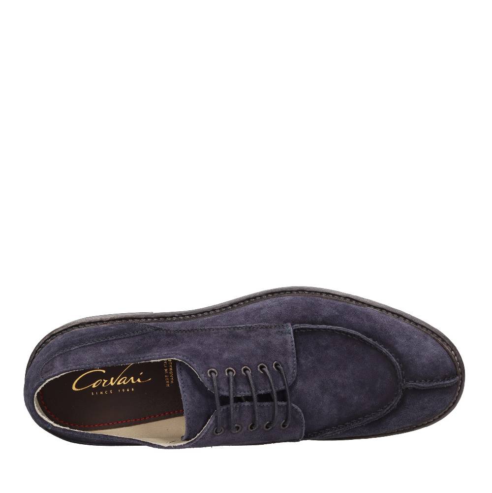 CORVARI Stringate in camoscio Sconto