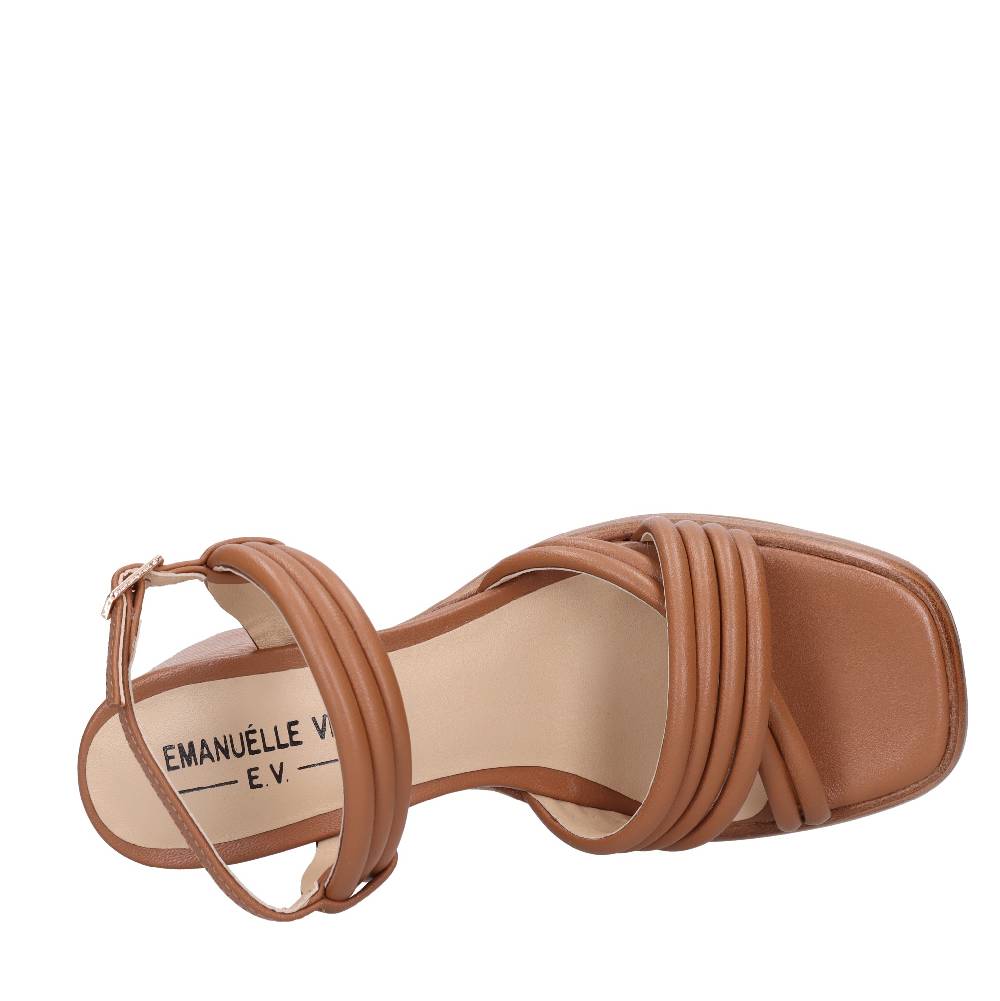 EMANUELLE VEE Sandali in pelle Saldi Di Fabbrica