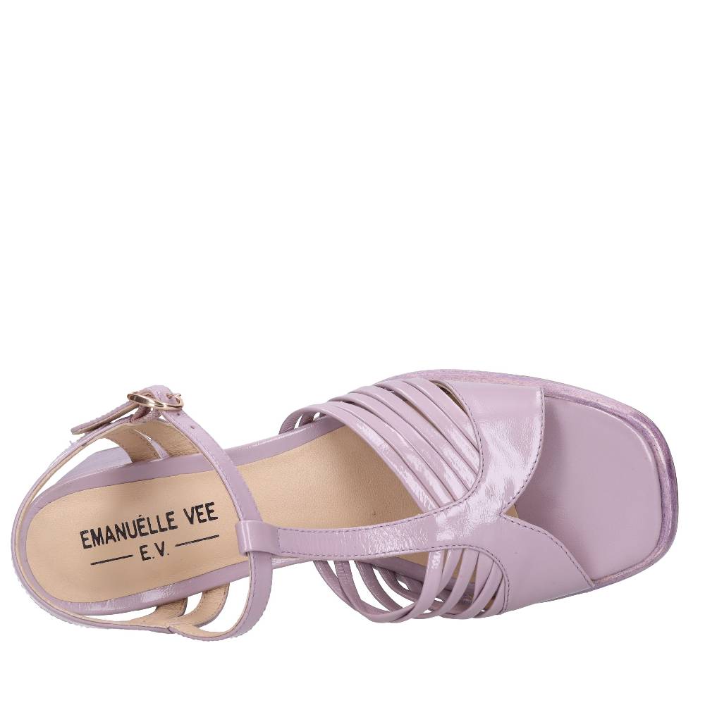 EMANUELLE VEE Sandali in pelle Vendite Flash