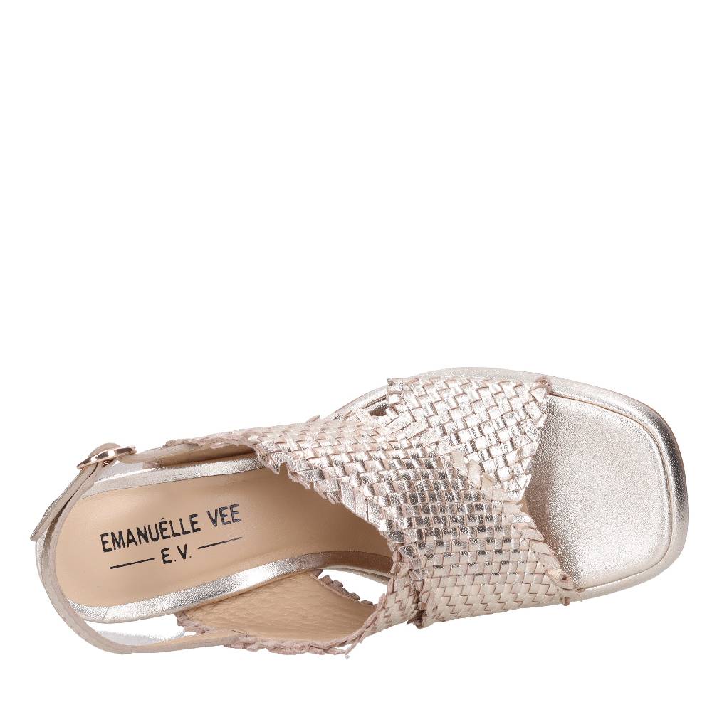 EMANUELLE VEE Sandali in pelle Nuovo