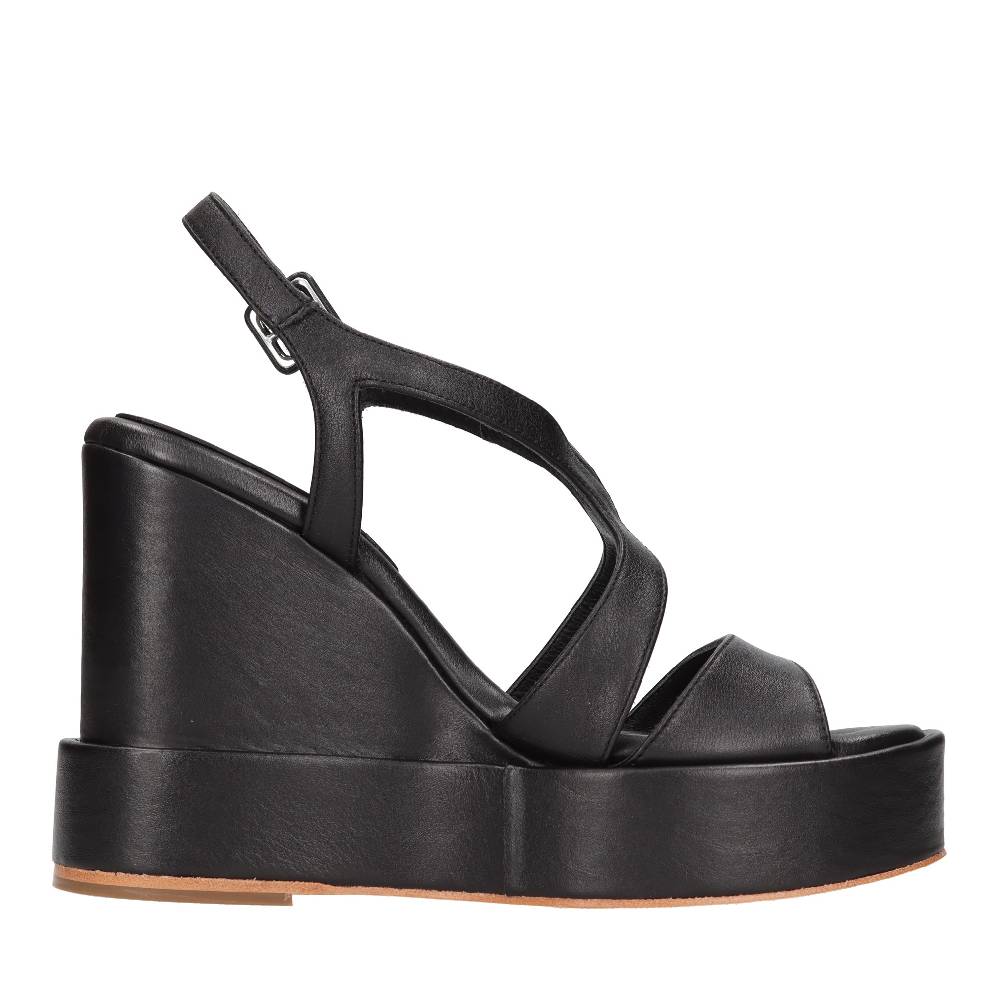 PALOMA BARCELO Zeppe in pelle Lightning offer