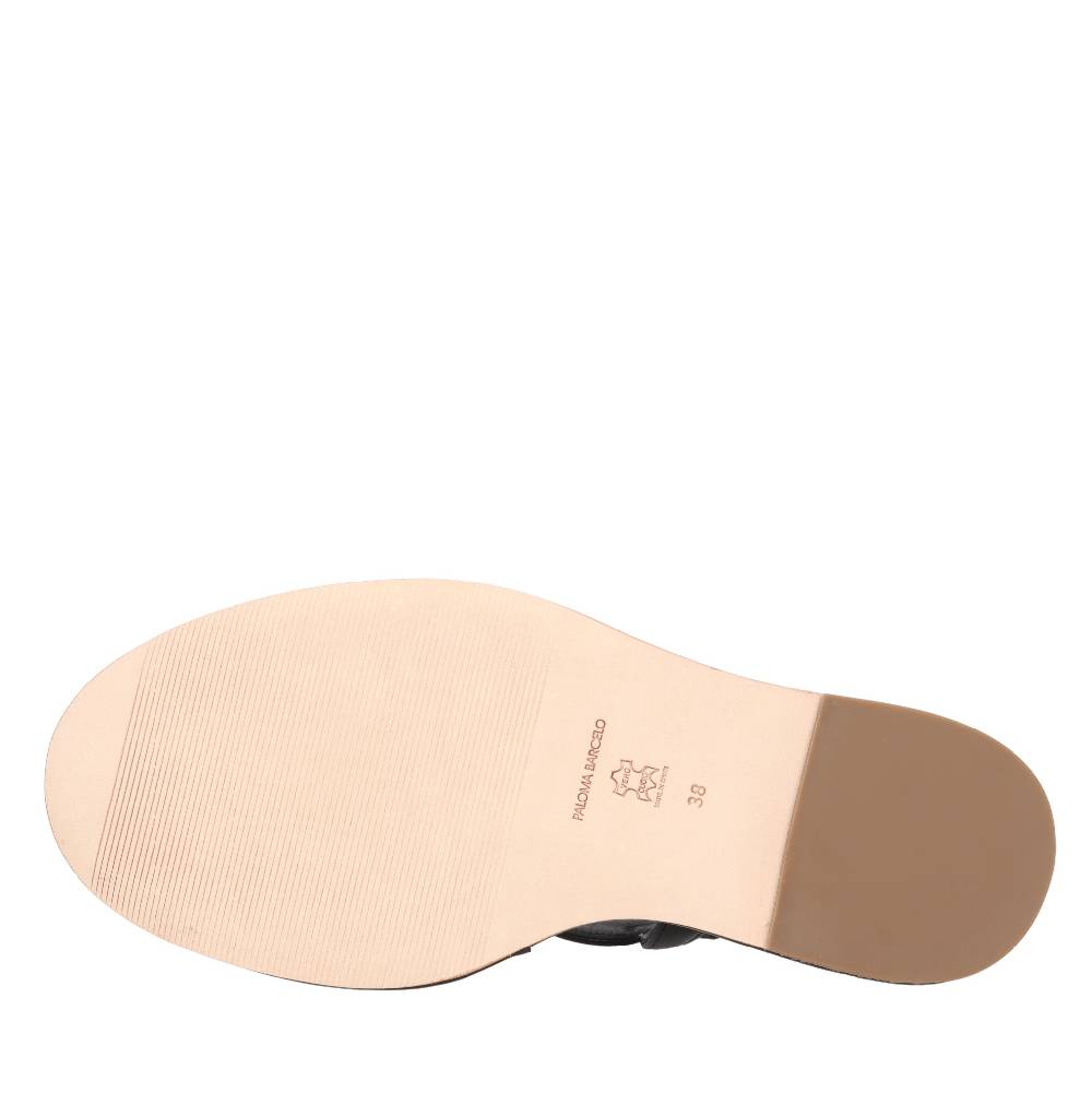 PALOMA BARCELO Zeppe in pelle Lightning offer