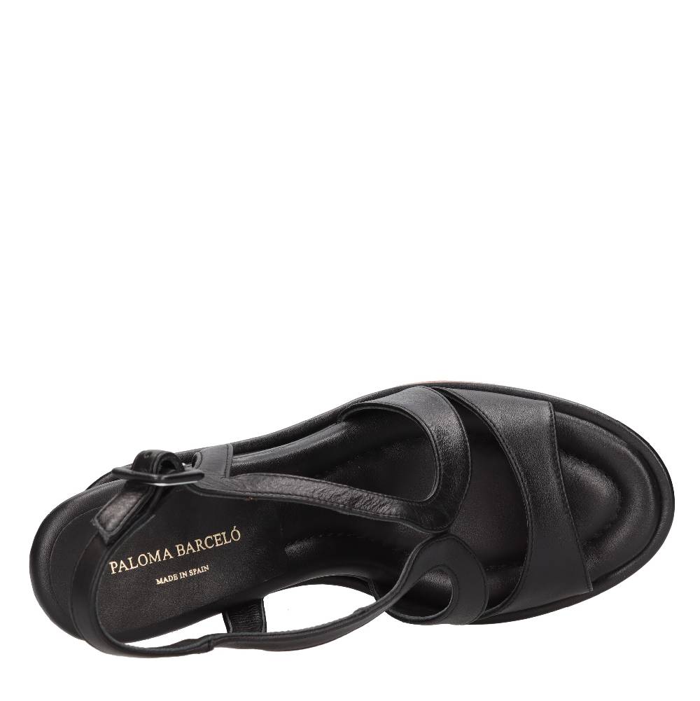 PALOMA BARCELO Zeppe in pelle Lightning offer