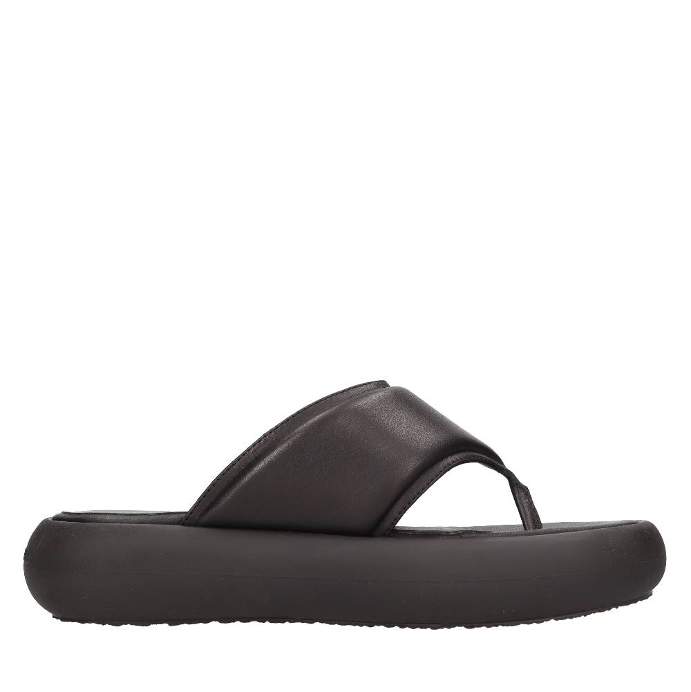 VIC MATIE Mules infradito in pelle Offerte stagionali