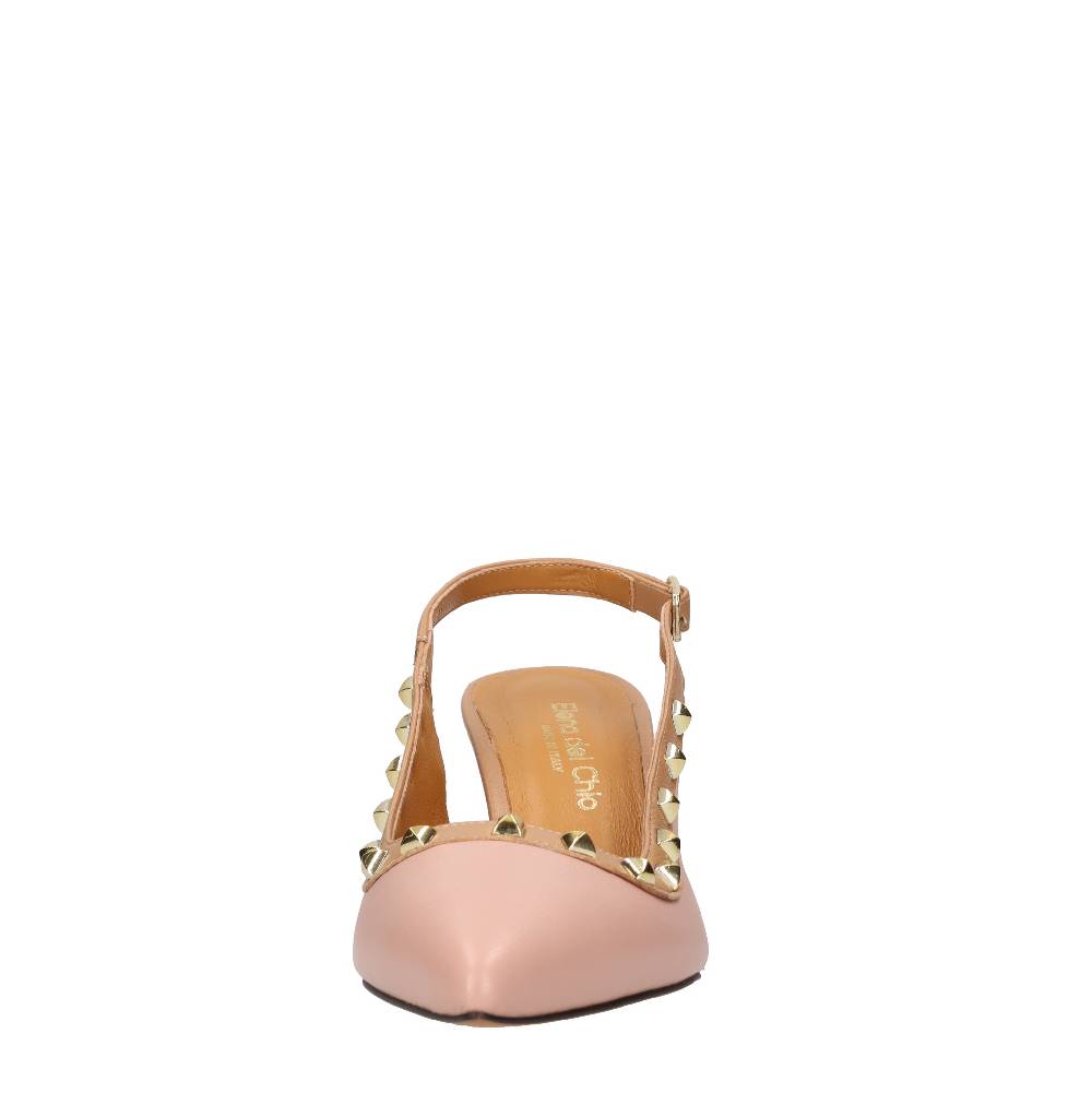 ELENA DEL CHIO Décolleté slingback in pelle Sconti VIP