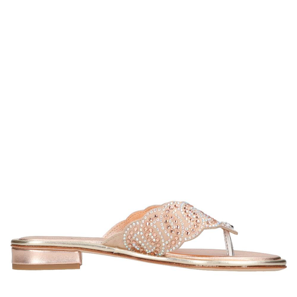 PASQUINI Mules in camoscio e strass Super Saving Price
