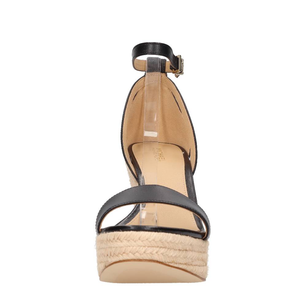 MICHAEL KORS Sandali con zeppa in pelle ACQUISTA ORA