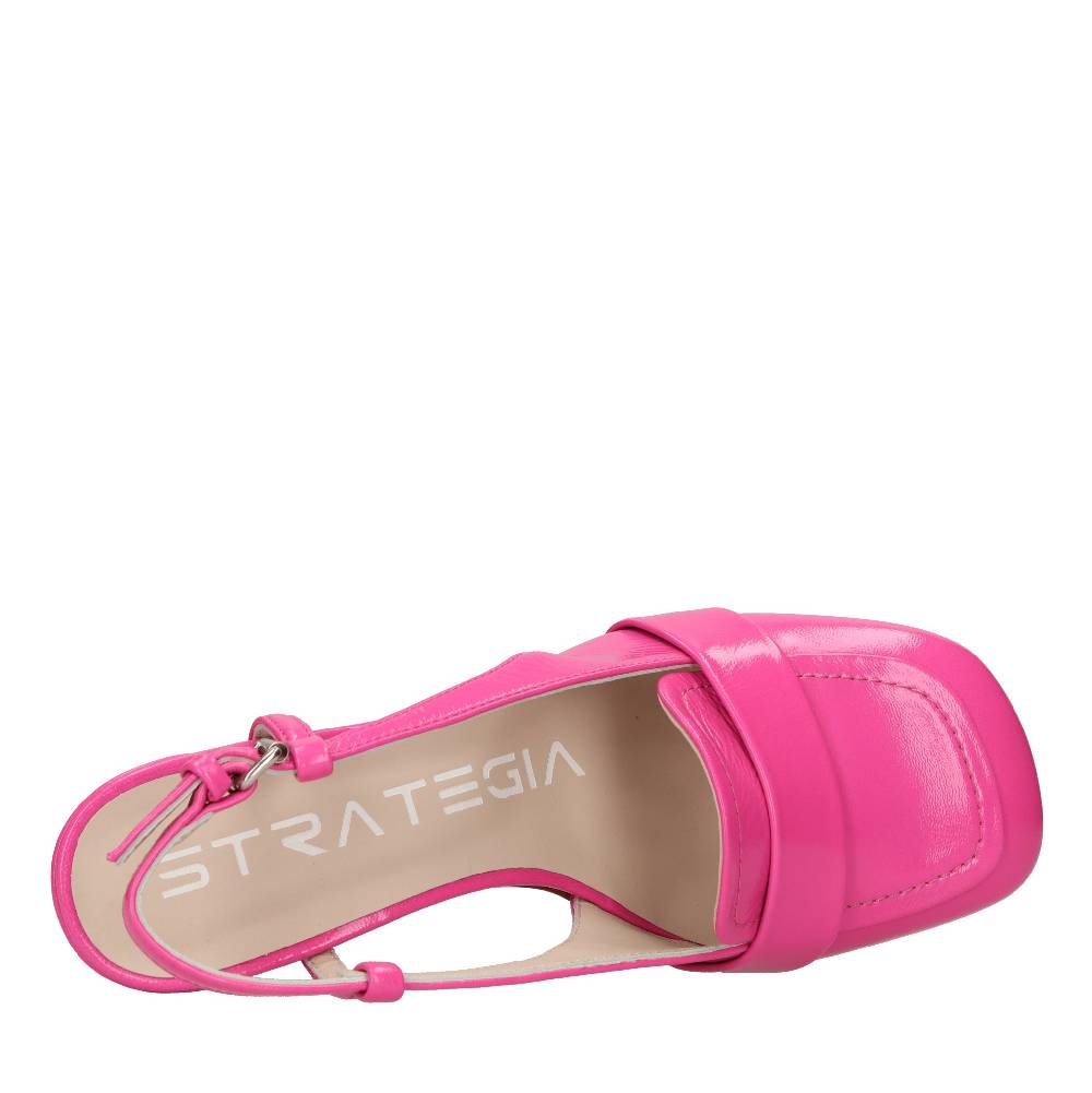 STRATEGIA Décolleté Slingback in pelle Only for today