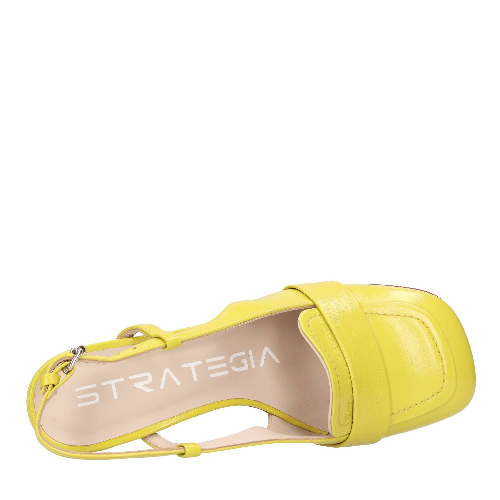 STRATEGIA Décolleté Slingback in pelle Fino al 55% di sconto