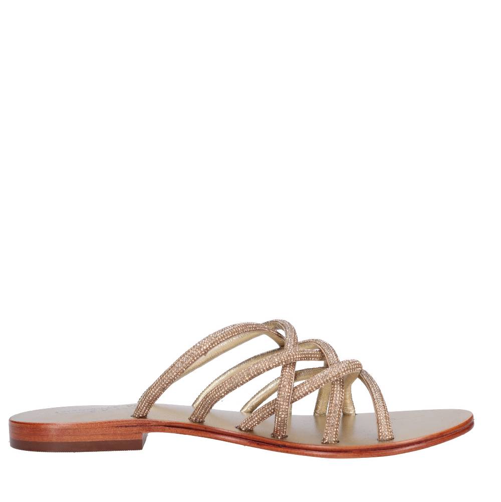 EMANUELLE VEE Mules con strass Trasporto libero internazionale