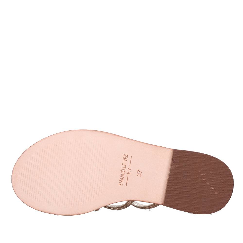 EMANUELLE VEE Mules con strass Trasporto libero internazionale