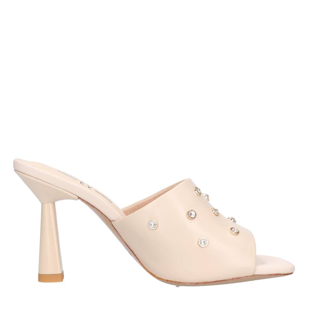 EMANUELLE VEE Mules in pelle Black Friday Prezzi