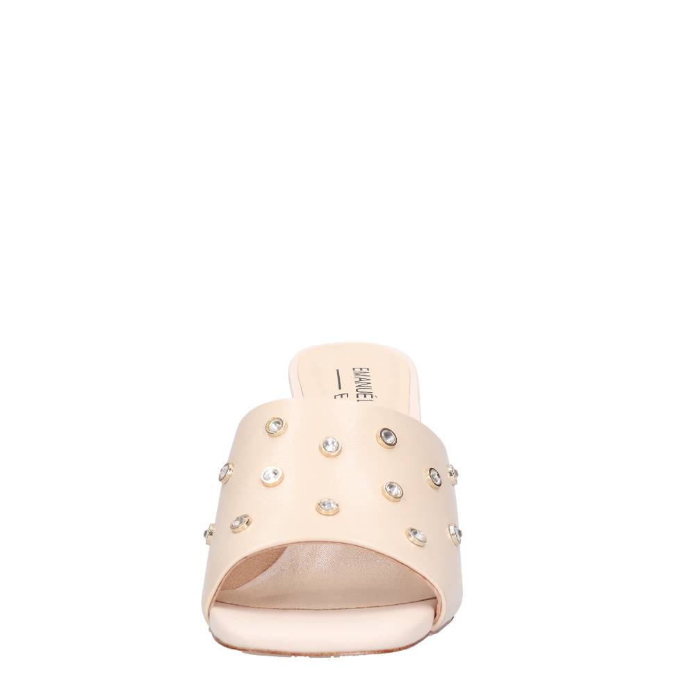 EMANUELLE VEE Mules in pelle Black Friday Prezzi