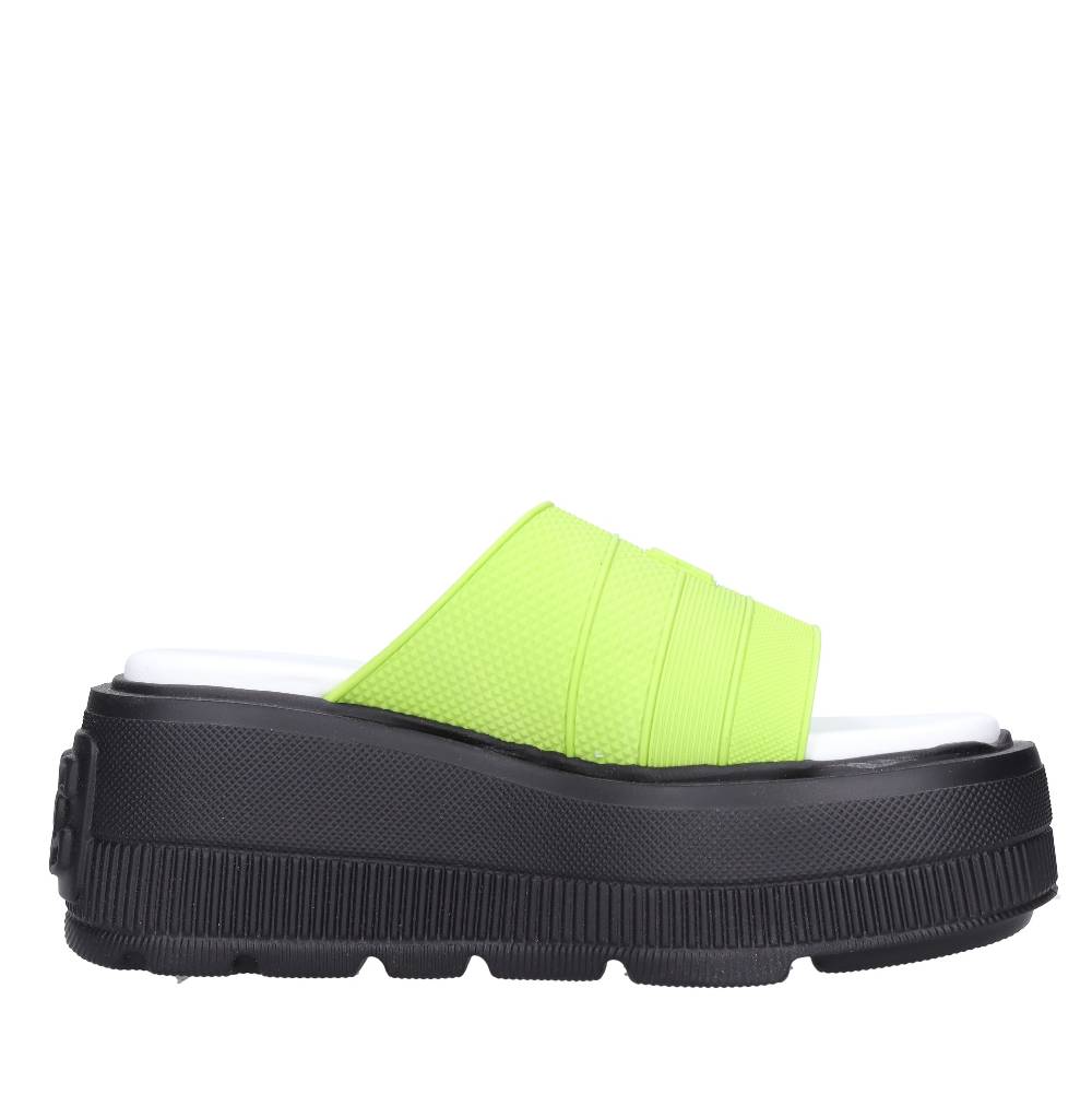 CASADEI Mules zeppa in gomma Duty-free