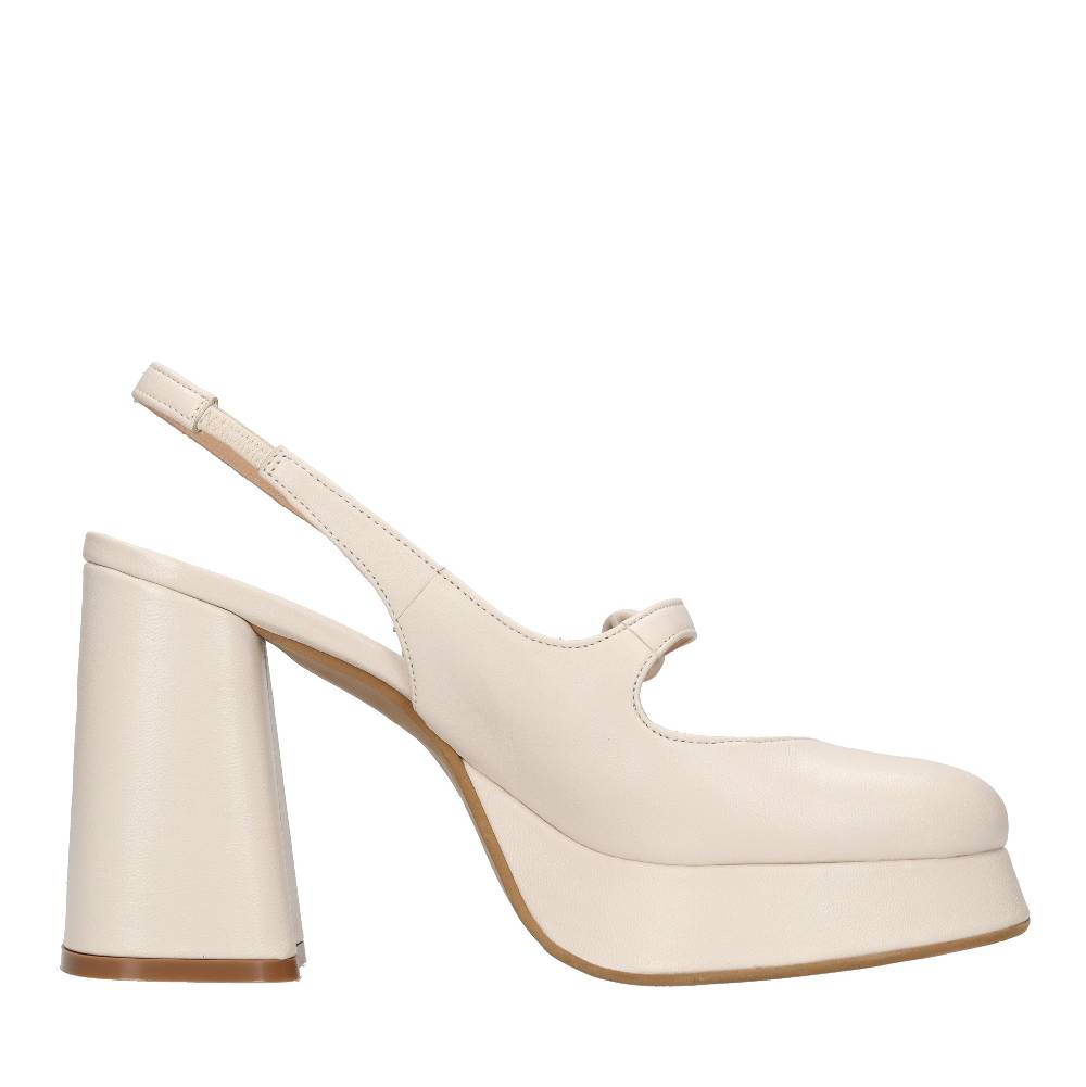 FESTA Décolleté slingback in pelle Qualità