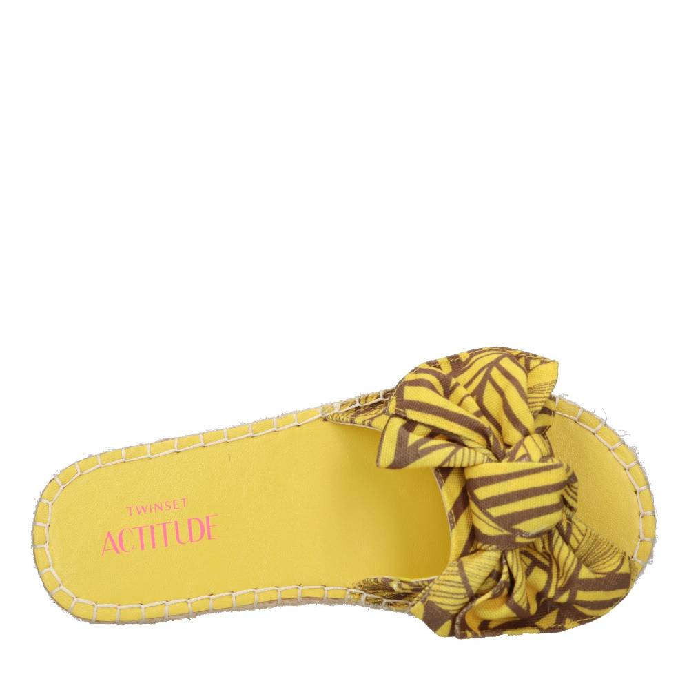 TWINSET Mules in tessuto Promozione Limitata