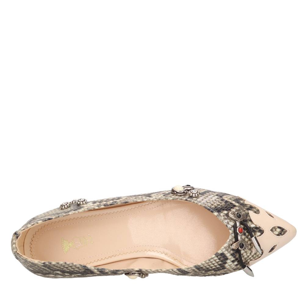 UNCONVENTIONAL ROYAL Ballerine in pelle Fino Al -60%