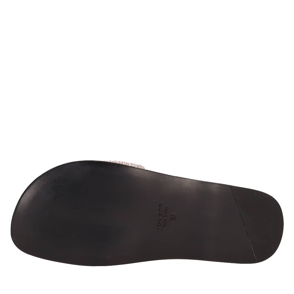 EDDY DANIELE Mules in camoscio e strass Offerta