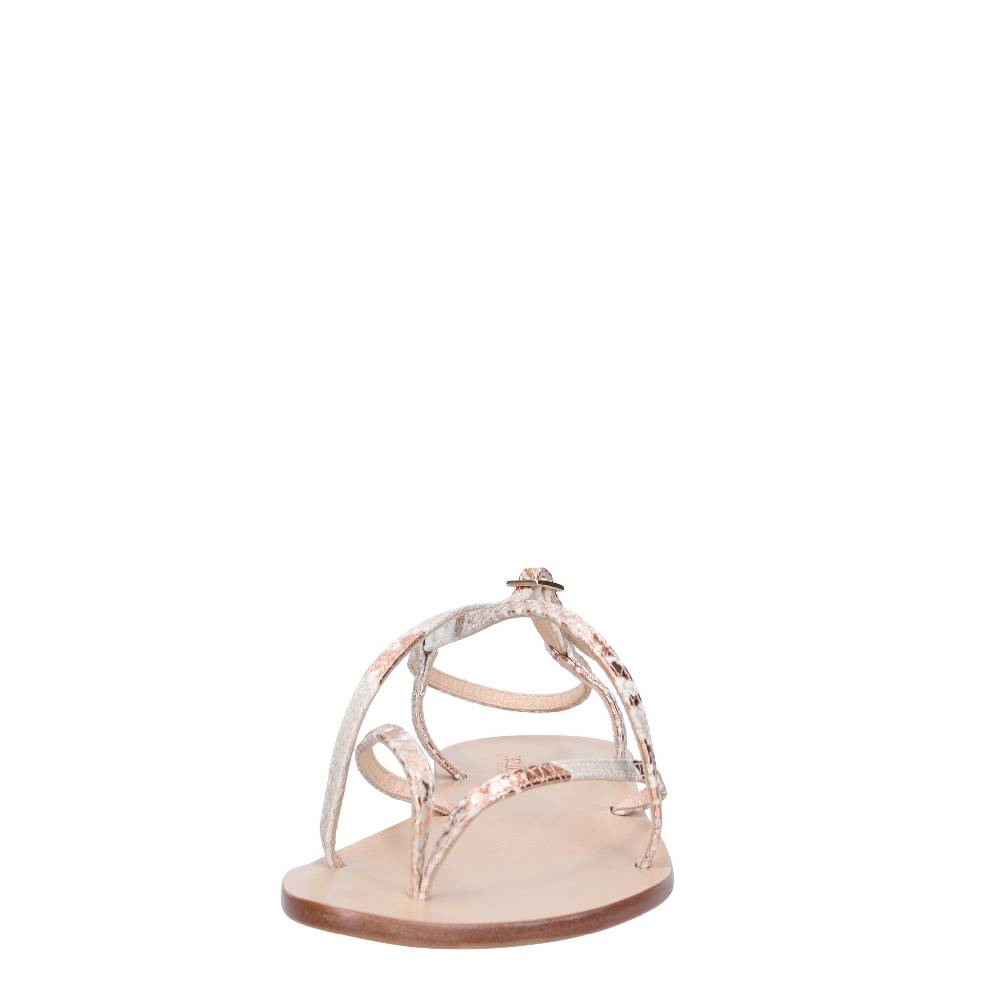 PAOLO FERRARA Sandali infradito in pelle Vendite Flash
