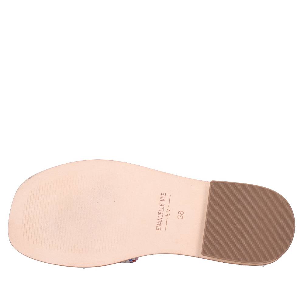 EMANUELLE VEE Mules in pelle Nuova