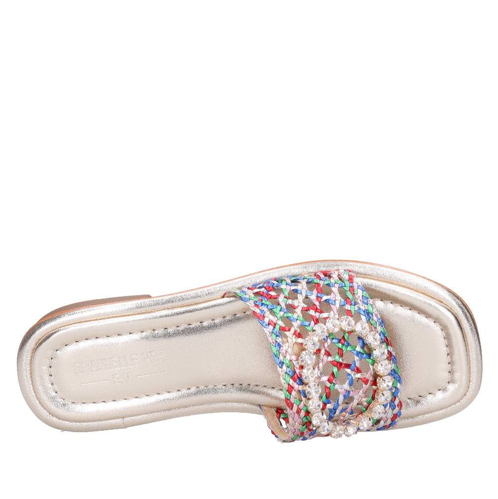 EMANUELLE VEE Mules in pelle Nuova