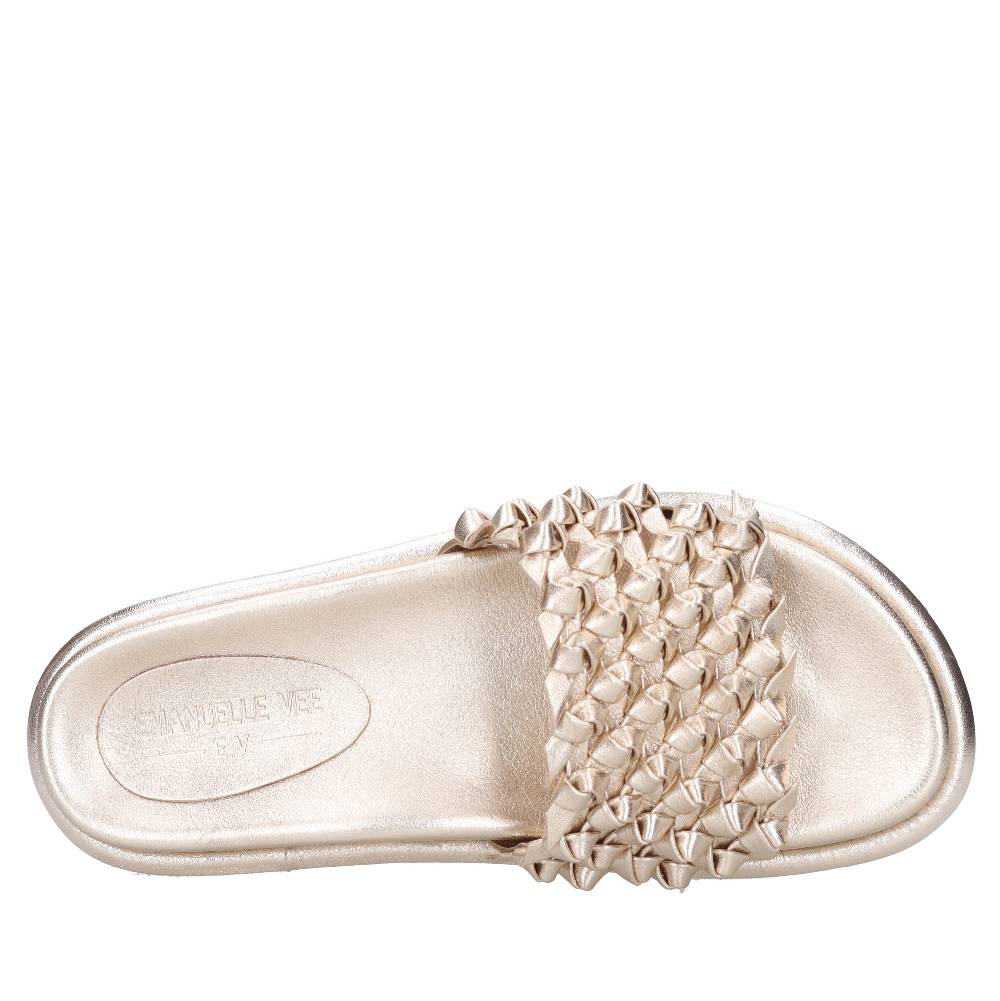 EMANUELLE VEE Mules in pelle Moda