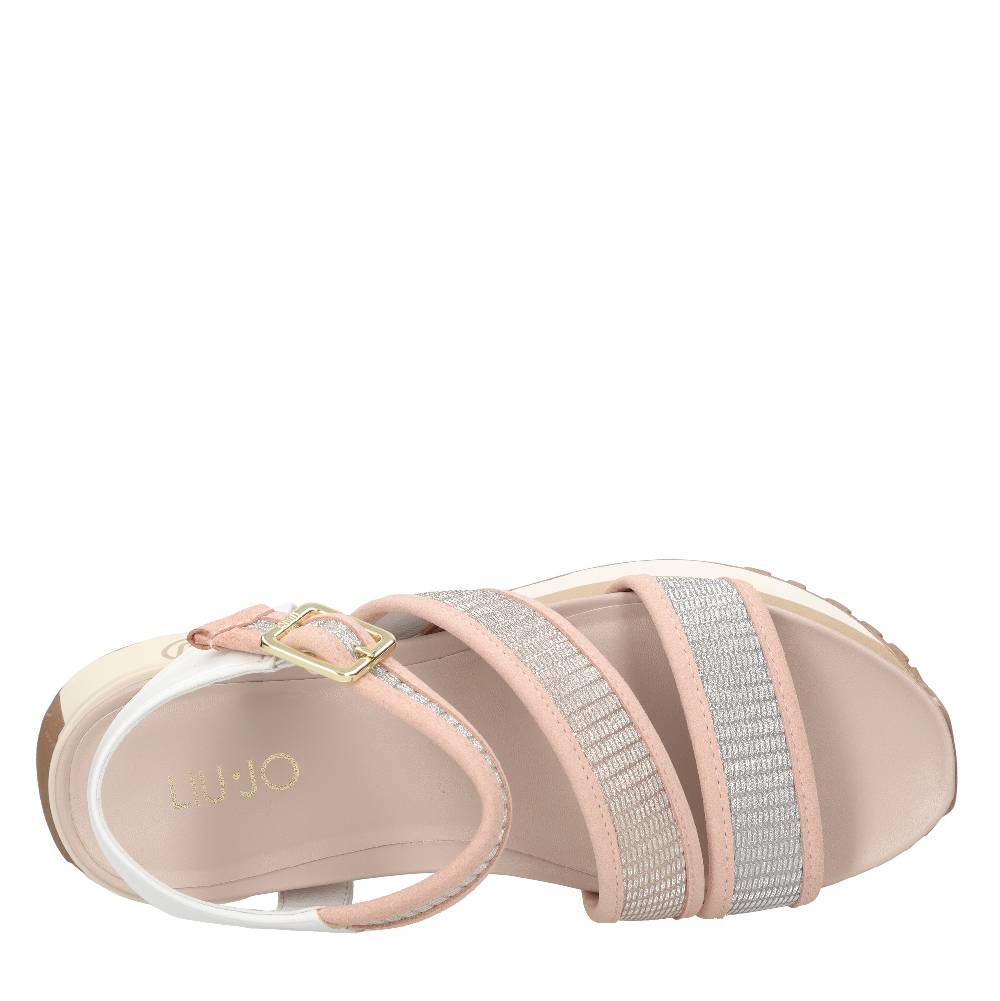 LIU JO Sandali in ecopelle e camoscio Black Friday