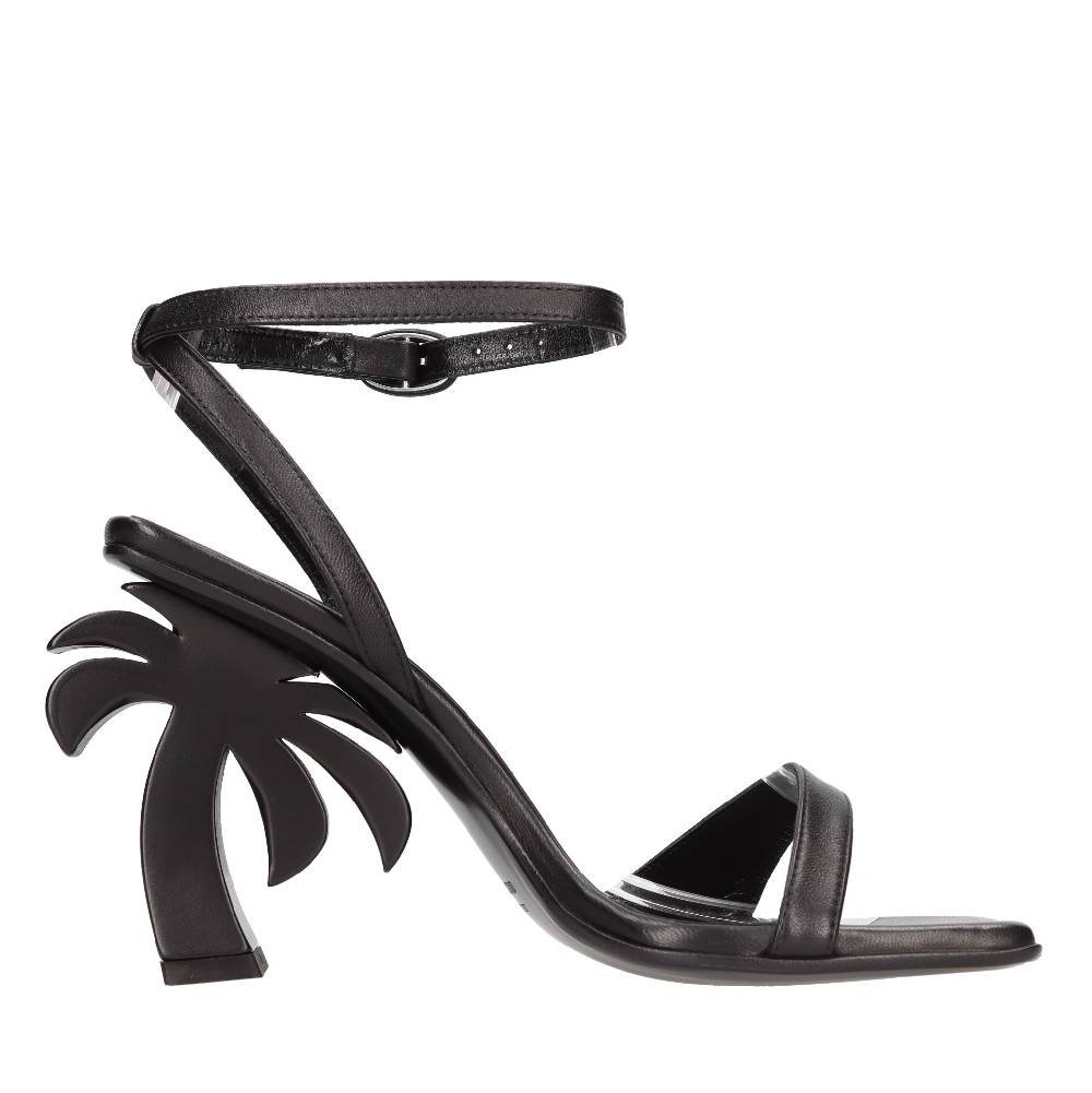 PALM ANGELS Sandali in pelle Offerta per la Festa della Mamma
