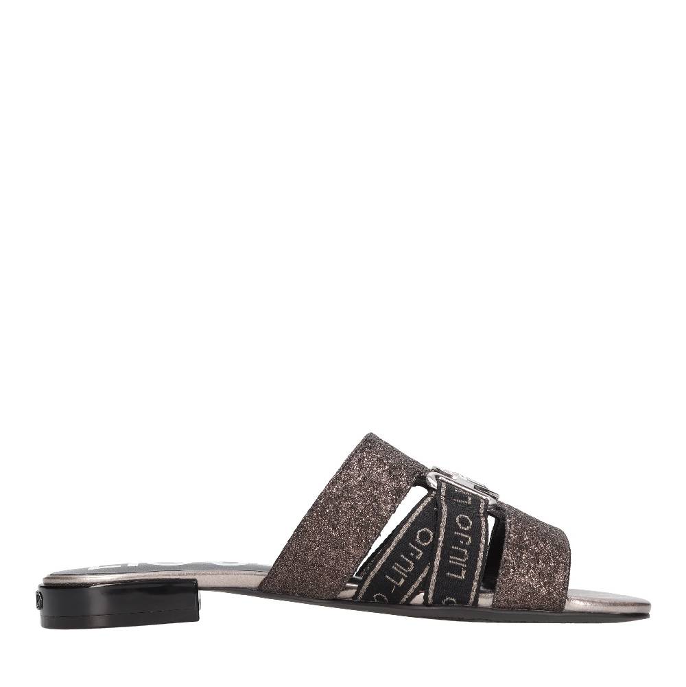 LIU JO Mules in tessuto ed ecopelle Offerta Giorno del Papà