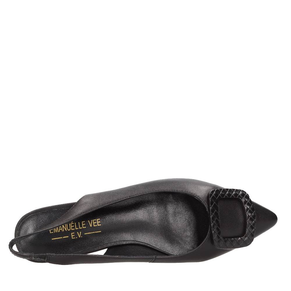 EMANUELLE VEE Ballerine in pelle Offerte esclusive
