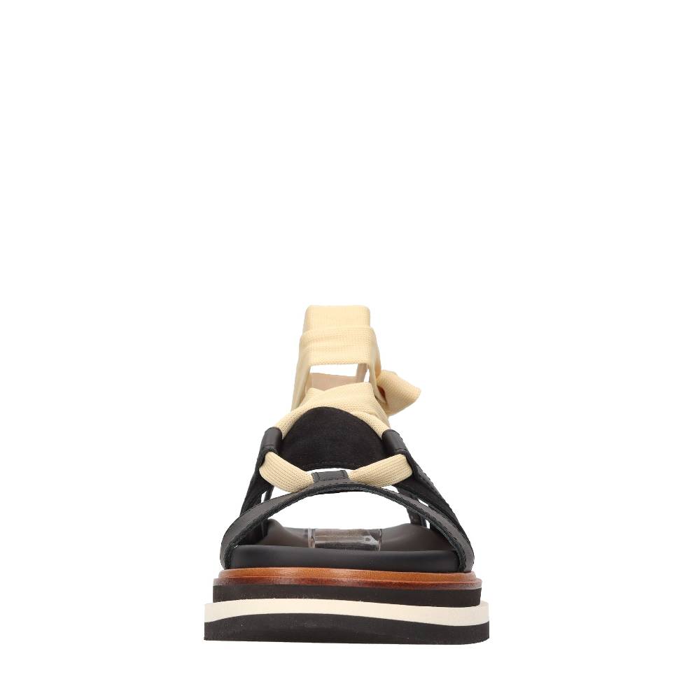 HOGAN Sandali flat in pelle Offerte stagionali
