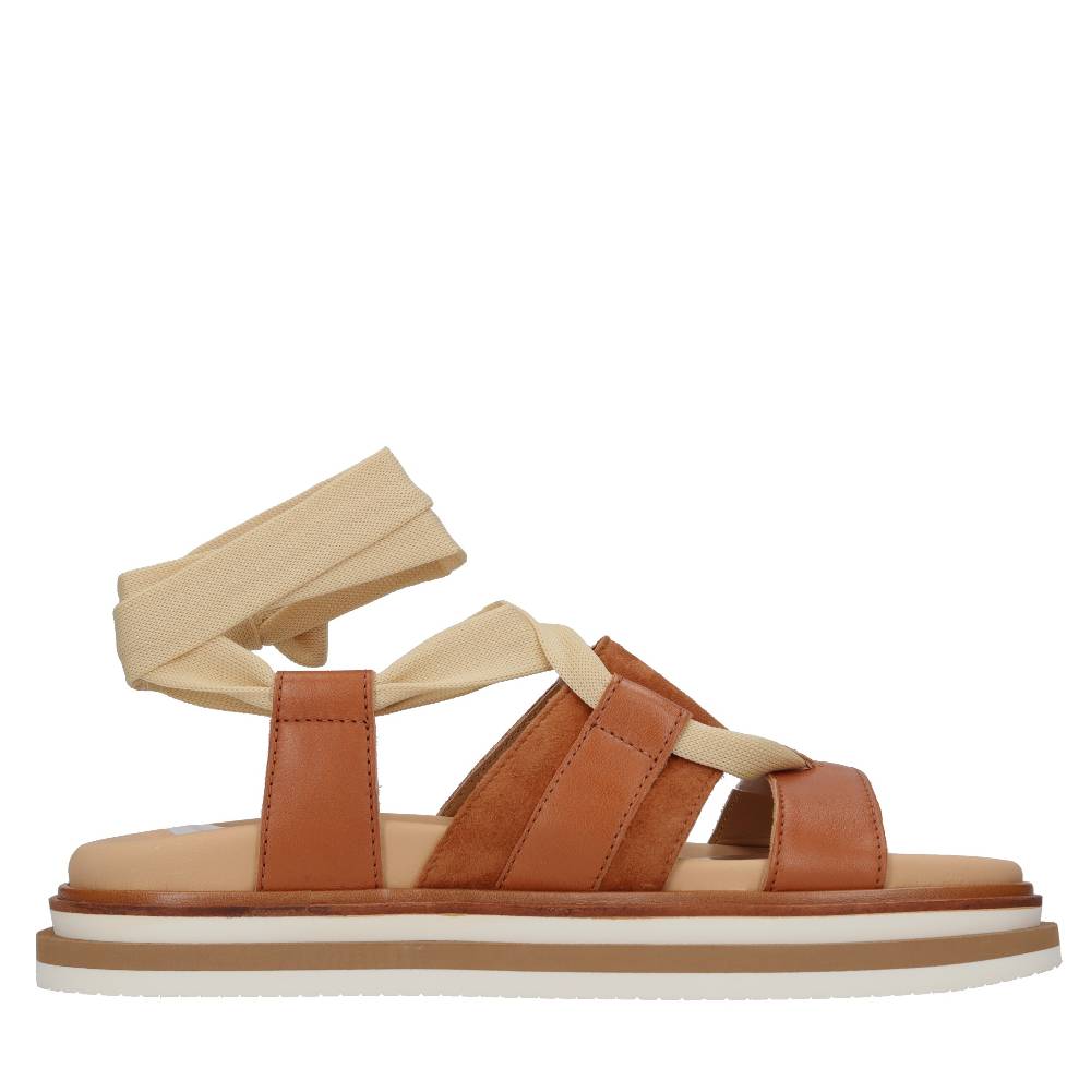HOGAN Sandali flat in pelle Comprane uno, ottenene uno gratis