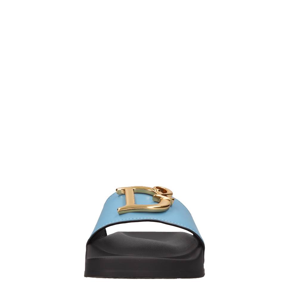 DSQUARED2 Mules in gomma e pelle Super Saving Price