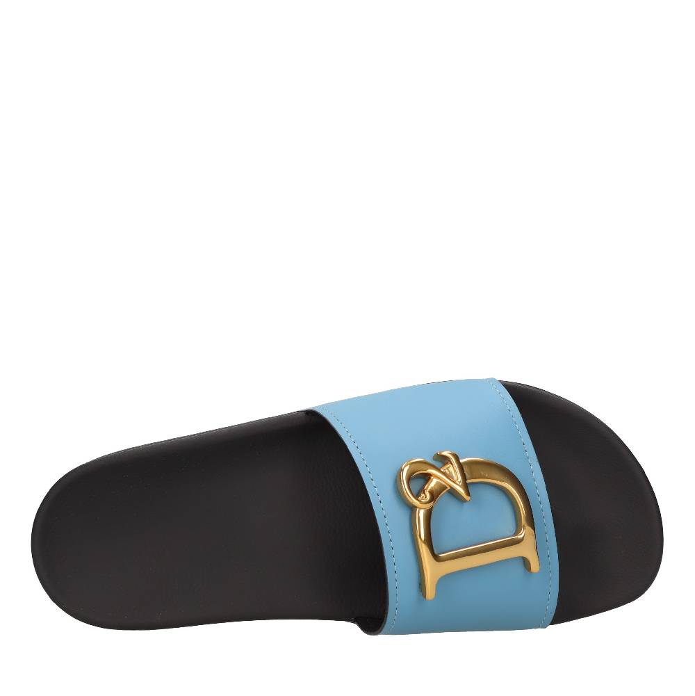 DSQUARED2 Mules in gomma e pelle Super Saving Price