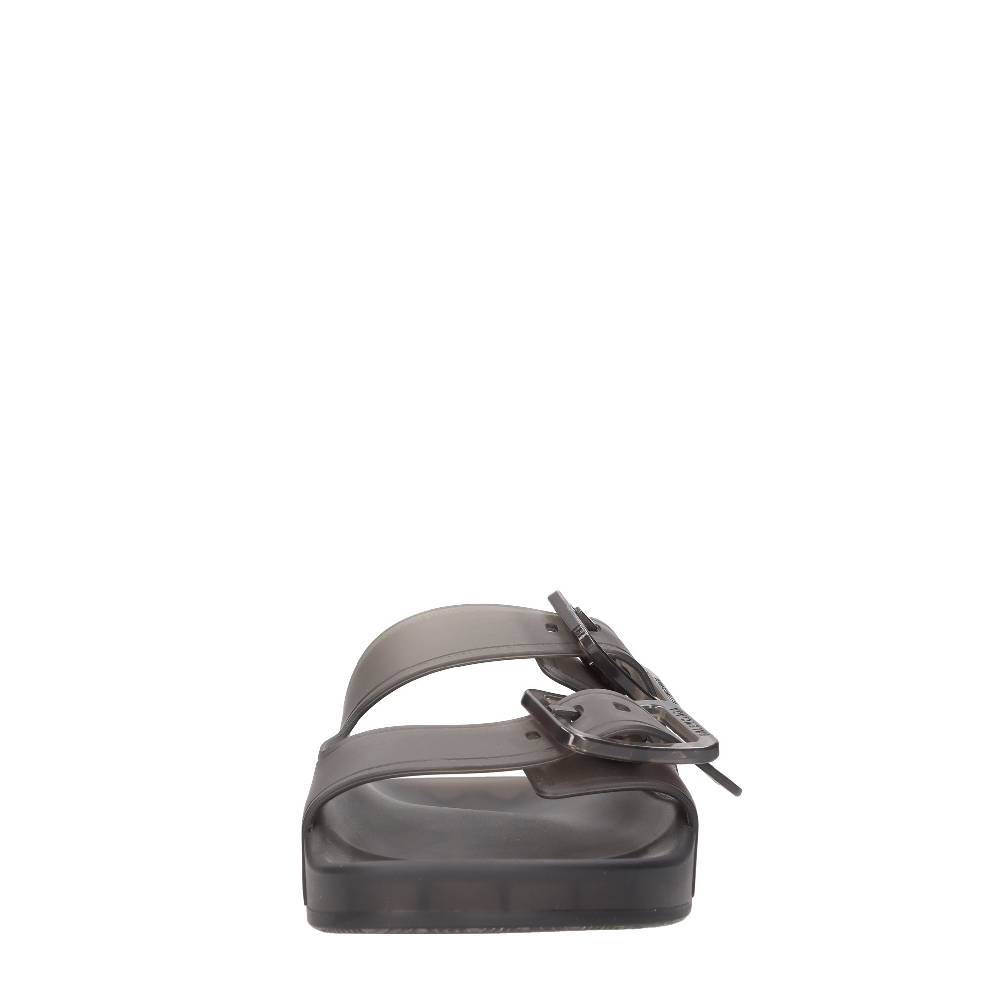 BALENCIAGA Mules in gomma trasparente Rilascio limitato